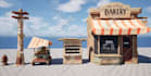 3d stylized game environment unreal engine 5 rpg game level design unity level