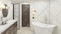 toilet 3d model and HQ render fast