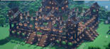 build survival base and village structure in minecraft