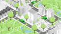 create a professional isometric map