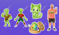 do amazing illustration for custom sticker designs