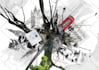 do architecture collages and illustrations
