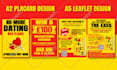 design professional posters flyers and benners for your business