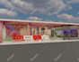 model exterior house render in sketchup