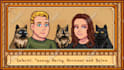 draw stardew valley style pixel art portrait and spritesheet