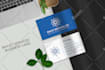 design luxury minimalist business card and professional stationery