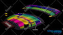 draw any stadium, auditorium seating map illustration