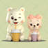 design 3d character and cartoon model in blender