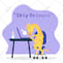 make flat vector illustrations