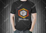 design modern minimalist and trendy streetwear t shirt with custom illustration