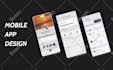 create figma mobile app ui ux design and prototype using figma, xd