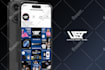 design instagram profile posts and stories