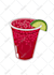 draw food in realistic cartoon illustration