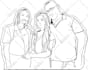 create portrait line art from your photo