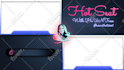 design creepy horror genre overlay for live streaming