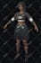 do a 3d character model