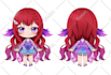 draw cute chibi fullbody
