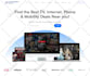 design landing page and website UI UX in figma