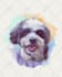 do a custom pet portrait, dog portrait, cat portrait