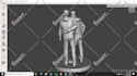 convert 2d to 3d character model 2d sketch to 3d  3d printable model, step file