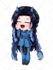 draw cute anime chibi character