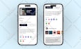 design modern mobile app UI UX and clickable prototype in figma