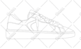 draw vector line art and line drawing illustrations