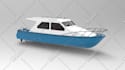 design and 3d modelling your passenger speedboat
