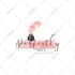design a handrawn watercolor logo