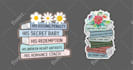 do custom sticker designs for print, merch, and pod