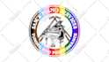 convert your logo into feminine pride rainbow theme