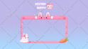 design animated cute overlays for your stream on the twitch