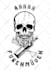 draw skull illustration for commercial use
