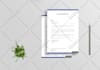 simple and nice looking letterhead word format within 4 hours
