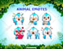 draw custom animal emotes for twitch youtube discord tiktok