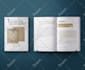 design interior book layout, formatting with cover