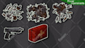 draw top, side, front, military pixel art sprite