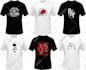 design simple typography for more tshirt pack