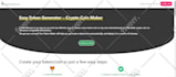 create an erc20 token generator web3 dapp