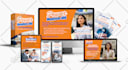 design 3d digital product mockup, course ecover bundle