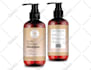 shampoo label design, lotion bottle label, cosmetic product packaging design