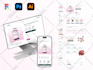 design a modern UI UX for mobile app or website in figma