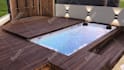 design front yard, backyard, garden, patio and swimming pool