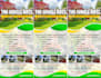 design professional lawn care and handyman service flyer