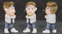 design 3d cute characters, animals, cartoon modeling for your mascot or 3d print