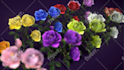 iconic 3d flower animation, 3d plant vfx, flower vfx, lifelike flower animation