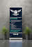 design a professional roll up banner with print ready files