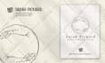 draw a retro badge logo in classic hand drawn vintage style with brand identity