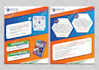 design flyers, brochures, invitation and menu cards
