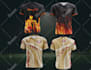design custom sublimation sports jersey and gaming jersey with 3d mockup